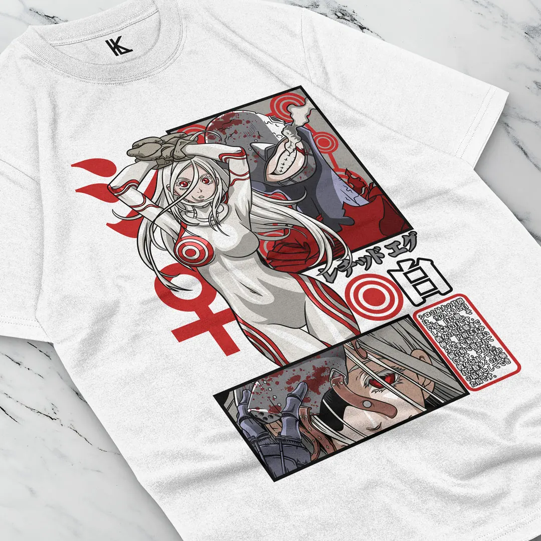 Deadman Wonderland Shiro Ganta Manga Strip Anime Tshirt T-Shirt Tee ALL SIZES