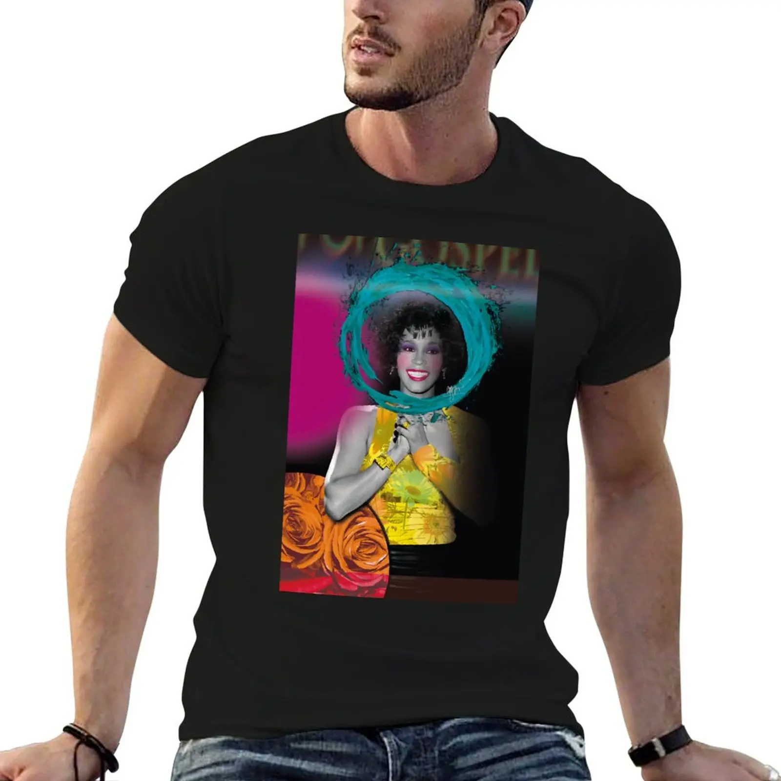 WHITNEY Classic T-Shirt Casual Loose Fit Short Sleeve T-Shirt
