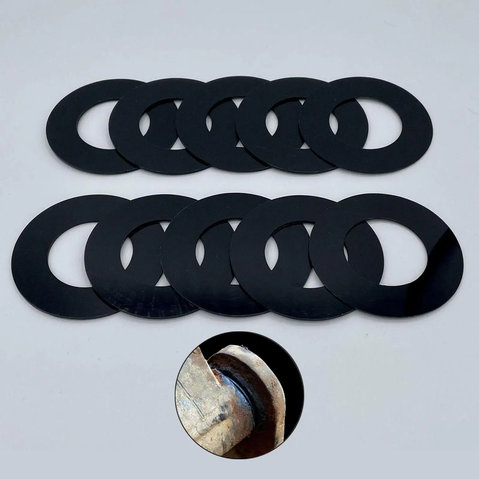 

Small Equipment Spare Parts Pin Shims 40mm Engineering Plastic Washers for Excavator Repairing