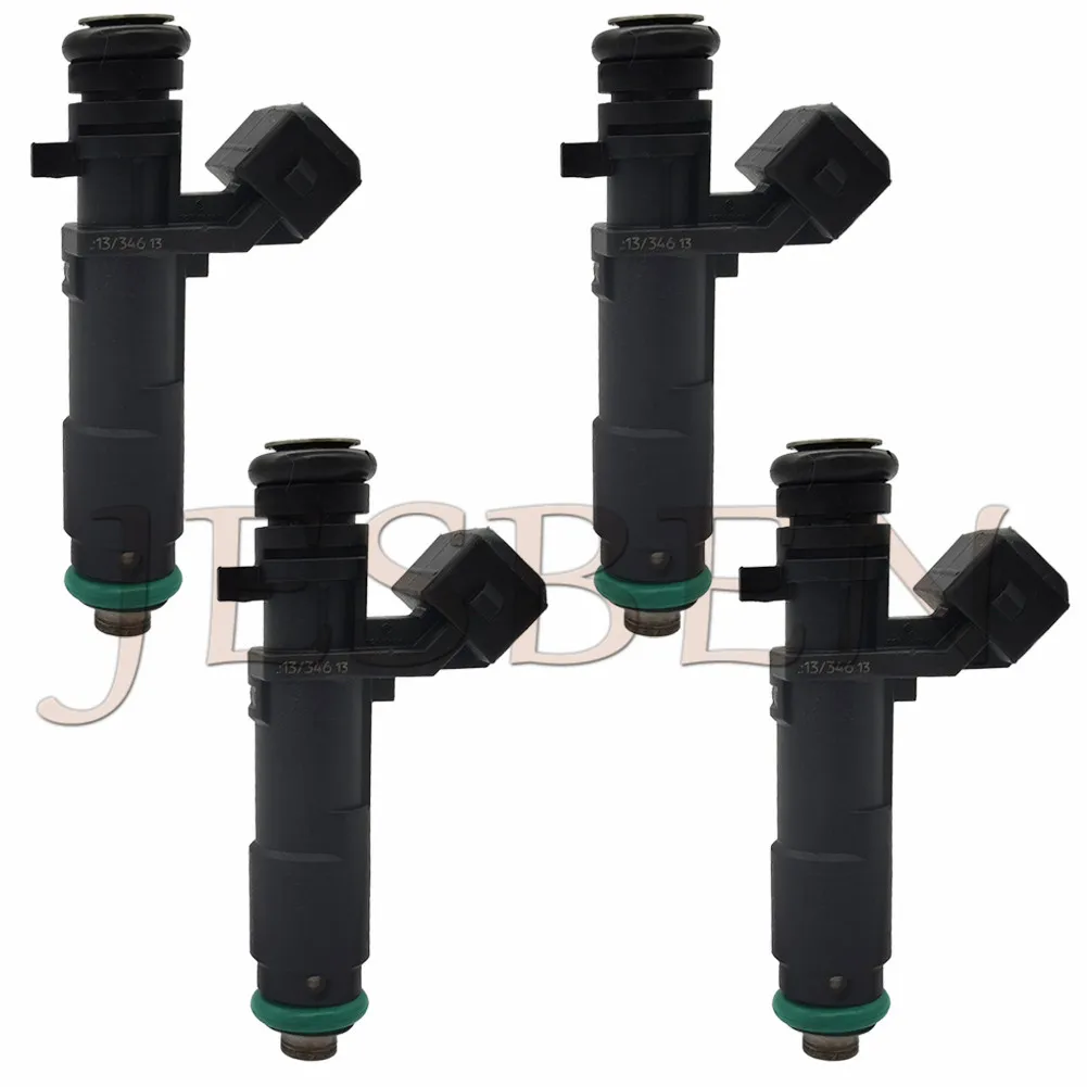 4pcs 25186566 96800843 Fuel Injector Fit for Chevrolet Aveo Kalos 1.2 1.4 2006-2010 Beat 1.2L 2016-2017 Spark 1.0 2010-ON