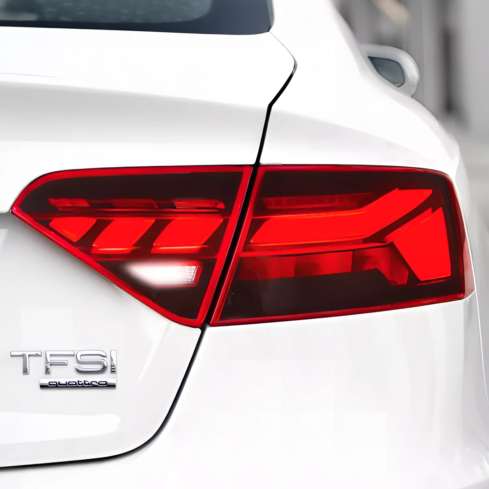 مجموعة المصابيح الخلفية للسيارة لأودي A5 A5L S5 RS5 2008-2016 LED مصابيح خلفية للسيارات ترقية 2021 نمط المصابيح الخلفية الديناميكية الملحقات