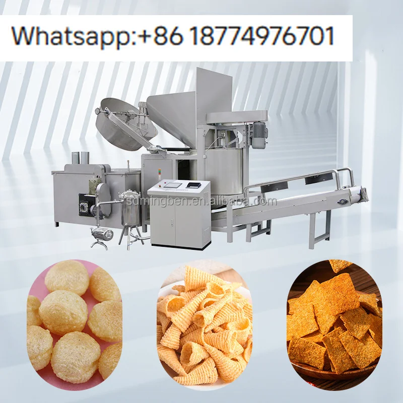 Máquina Extrusora Automática para la Elaboración de Snacks Fritos en 3D, Tipo Bugles y Chips