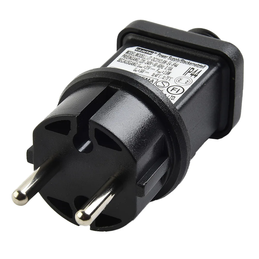 2-pin Connectors LED Fairy Lights Power Supply Adapter Transformer Driver IP44 31V 3.6W For Low Voltage LED Lighting String