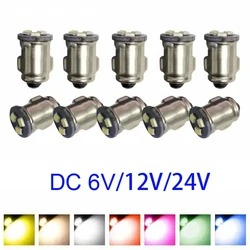 10x BA7S LED Car Interior Light T7 LLB281 GLB28 Dashboard Gauge Warning Switch Lamp DC 12V 6V 24V Auto
