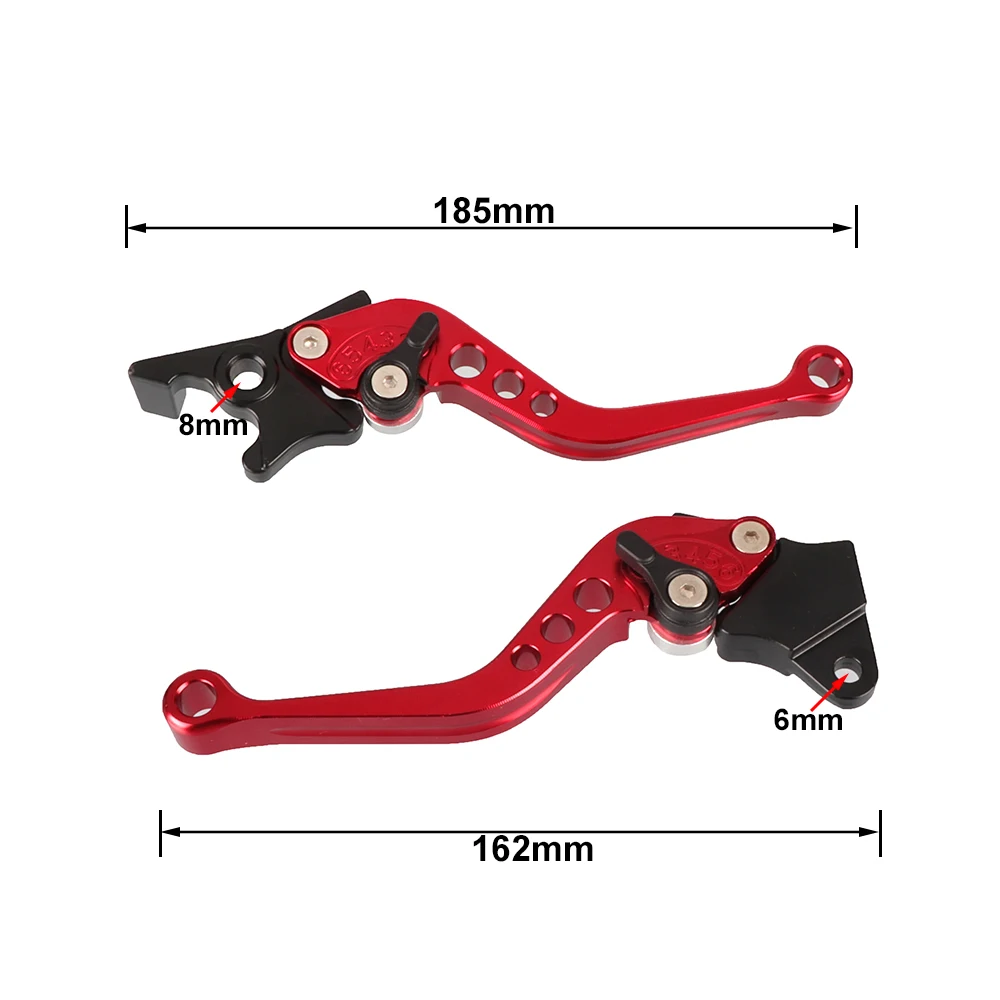 Palanca de embrague de motocicleta, manija de freno de embrague CNC, palanca de tambor para Yamaha, Honda, Suzuki, Scooter, accesorios de modificación de Motocross