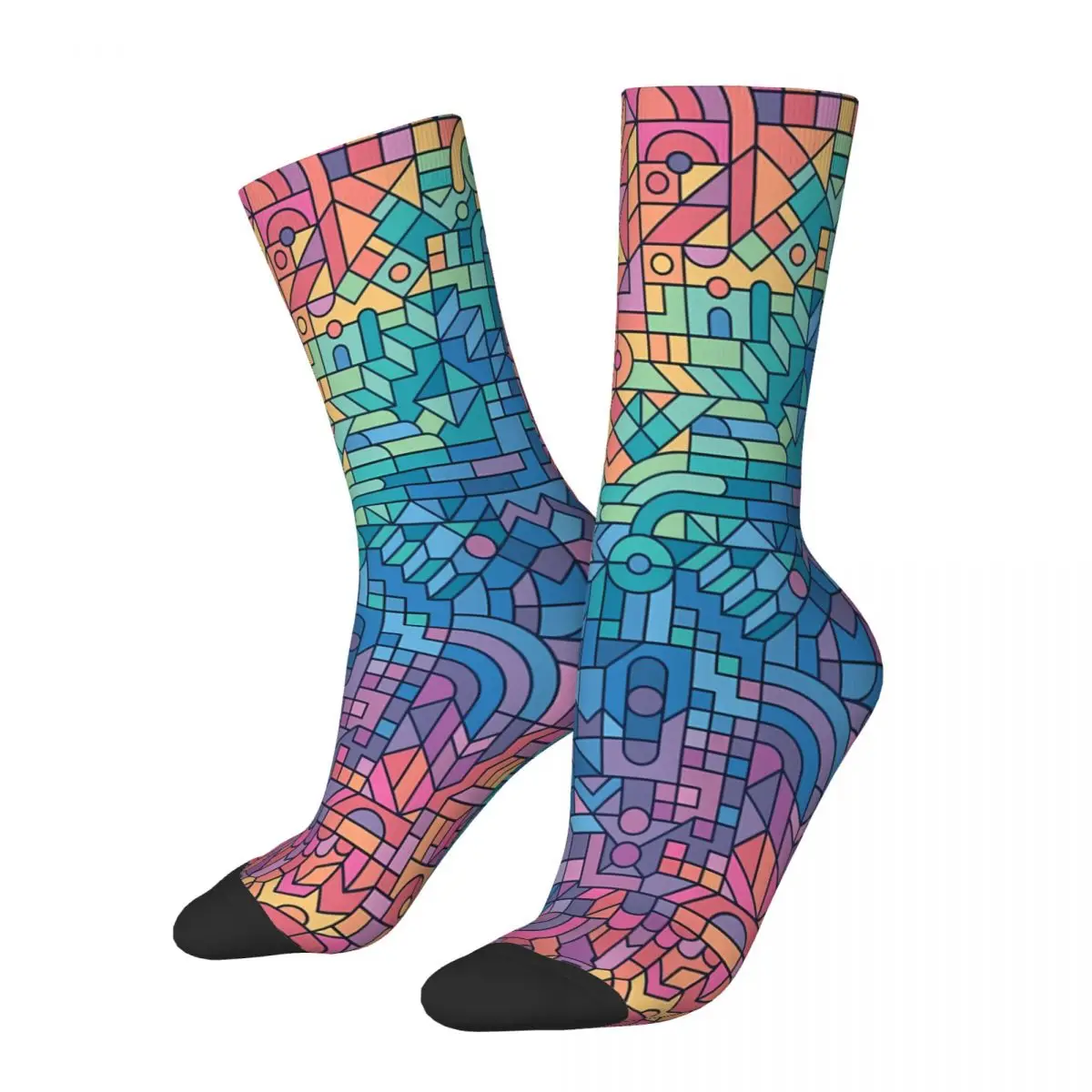 Colourful Chaos Socks Male Mens Women Autumn Stockings Harajuku