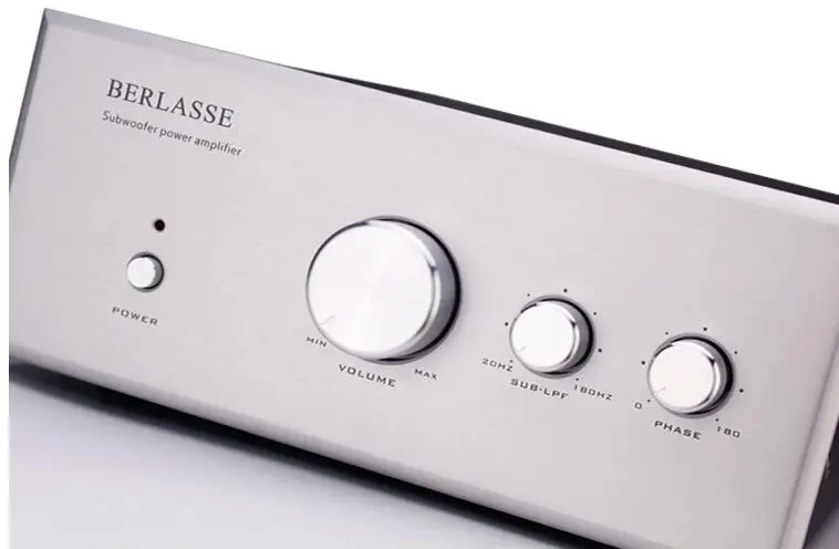 BERLASSE WS-01 HIFI high-power passive subwoofer amplifier for household fever subwoofer 5.1/2.1 system dedicated, 500W 4OHM