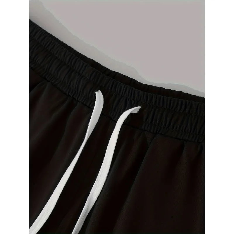 شورت رياضي برباط للرجال جديد بسيط لعام 2026 لجميع المواسم، مناسب لكل من الرجال والنساء شورت رياضي للياقة البدنية