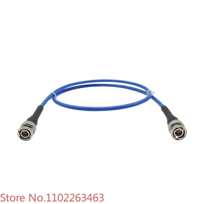 BNC male test line 8GHZ high-frequency test BNC-JJ adapter line soft band report with low standing wave internal needle