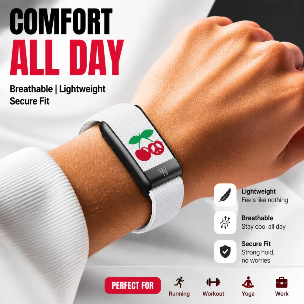 WHOOP 5.0 MG Replacement Band Pattern Nylon Strap With Metal Frame PEAK LIFE Sport Wristband Fitness Tracker Accessories