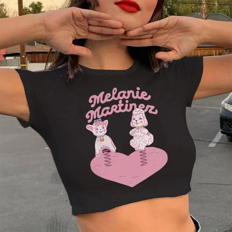 2024 New in High Street Melanie Martinez T Shirt Tee Women T-shirt Funny Cool Tshirt Female Clothing Top Tee 90s