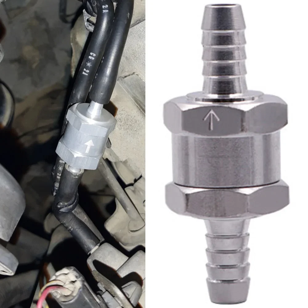 Clapet anti-retour unidirectionnel pour conduite de carburant, huile, délit diesel, or, argent, 6mm, 8mm, 10mm, 12mm