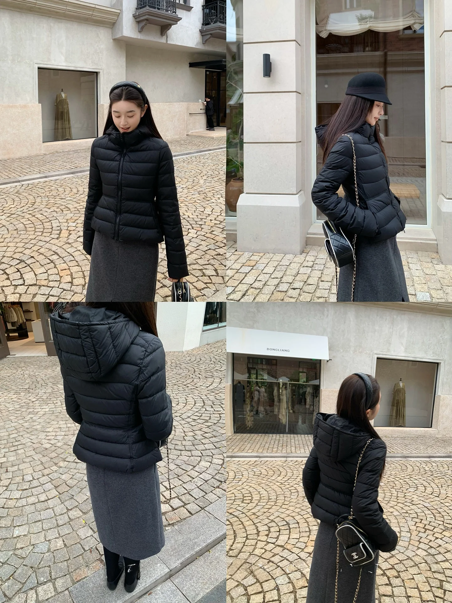 

Женское облегающее зимнее теплое пальто Du down Jaet Lin2 Lightweight Soft Pa High Sensation 90 White Du Feather Rib Bone