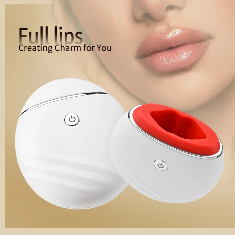 Silicone Lip Plumper Device Automatic Lip Plumper Electric Plumping Device Beauty Tool Fuller Bigger Thicker Lips for Women