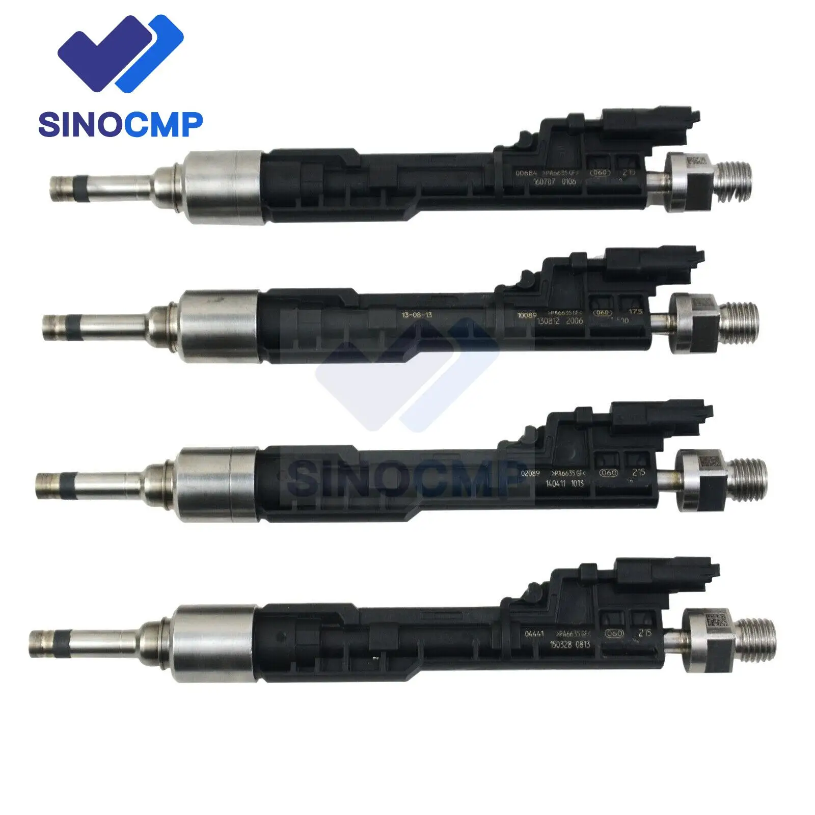 4pcs 13647597870-05 0261500109 13647597870 12606031 N20 N55 Fuel Injectors For BMW 135i 535i 640i 740i X1 X3 X5 X6 3.0L N20 N55