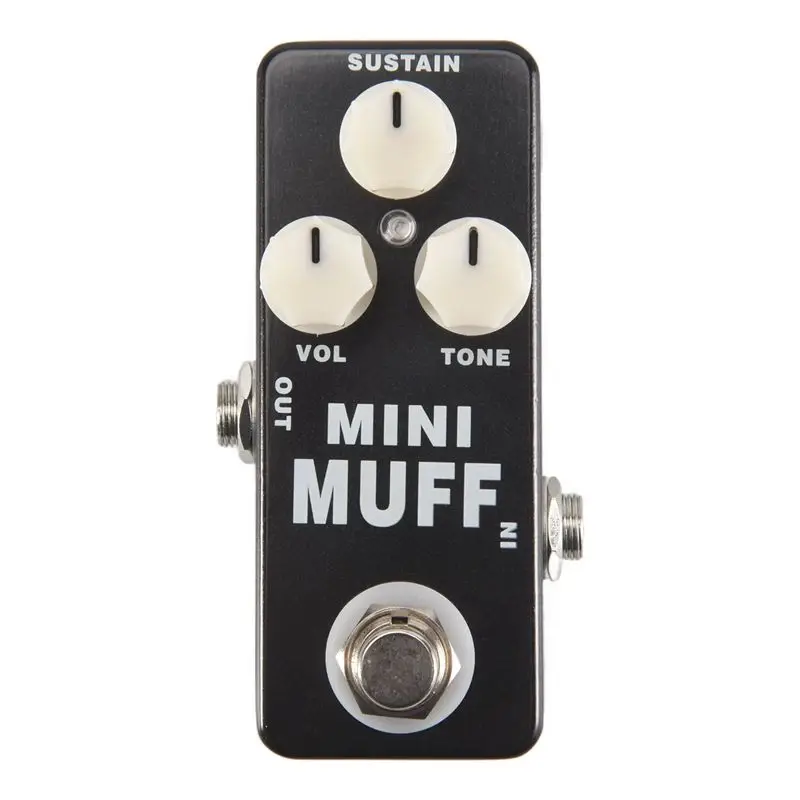 MOSKY Mini Muff Fuzz Distortion Electric Guitar Effect Pedal