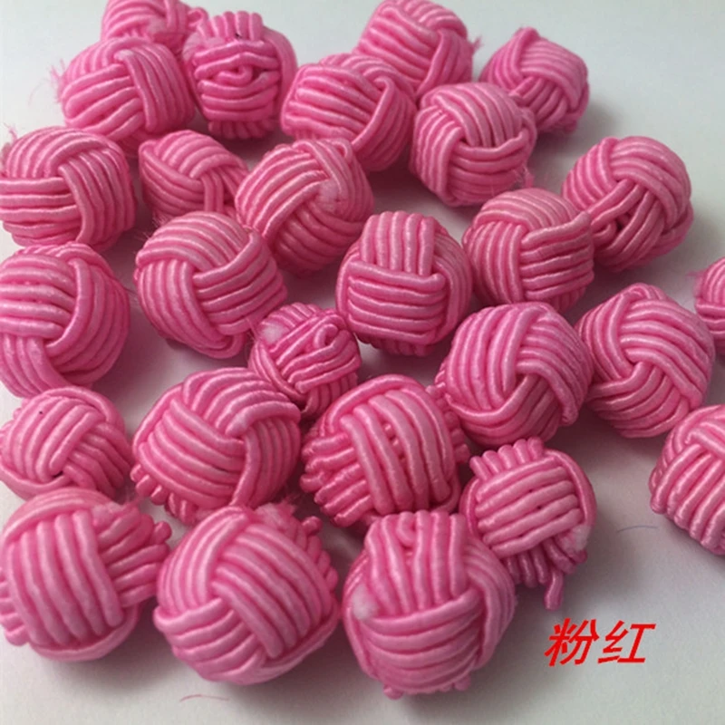 10pcs DIY Braided Button Handmade Cheongsam Tang Suit Dress Buttons Ball Cuff Links for Men Gift