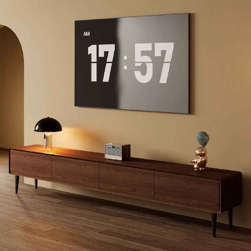 modern simple living room coffee table combination large and small apartment household floor cabinet Nordic TV cabinet