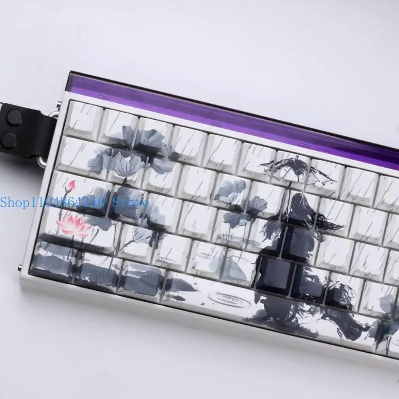 

5asd Ergonomic Side Engraved Keycaps Universal For Mechanical Keyboards Accessories