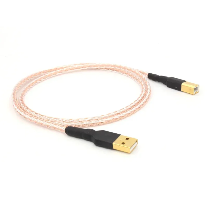 

Соединительный USB-кабель One piesce с позолоченным разъемом USB-аудио цифровым кабелем USB A-B