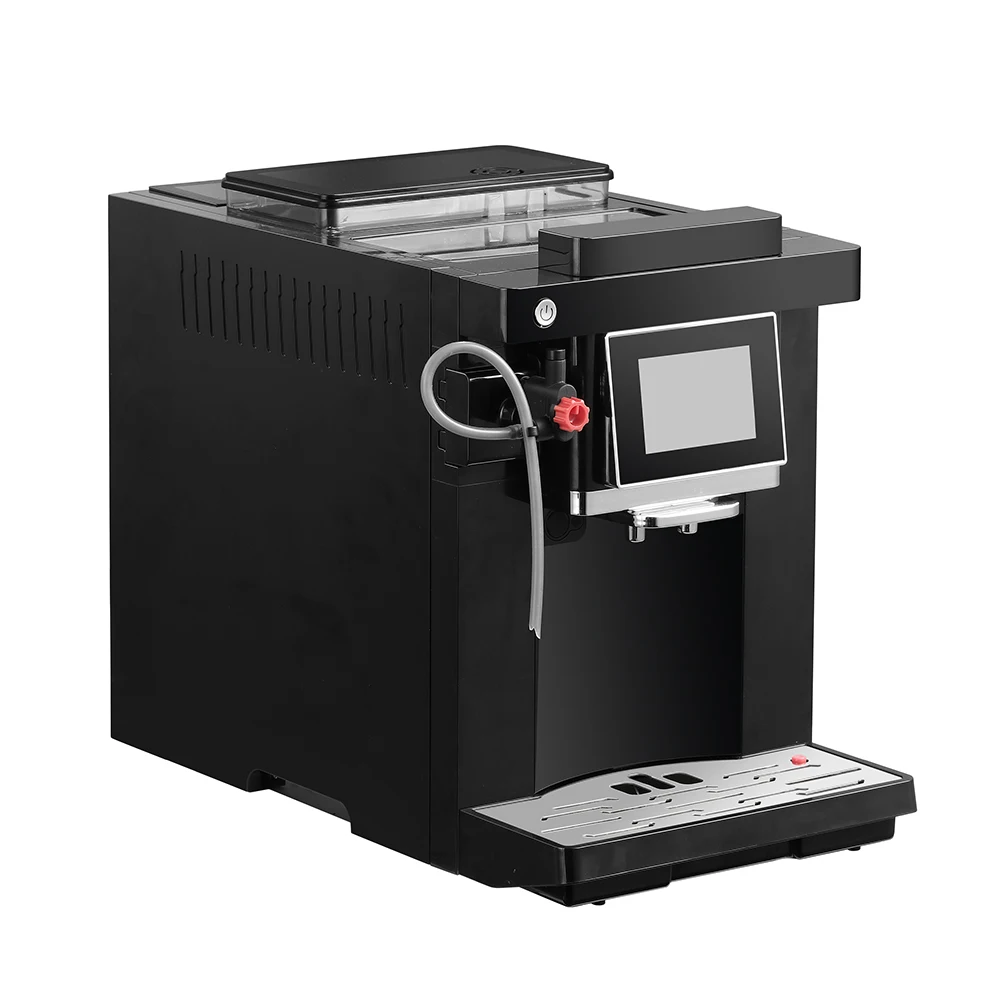 Bean to Cup 4 Languages Factory Touch Screen Latte Cappuccino Espresso  Hot Water Fully Automatic Coffee Machine
