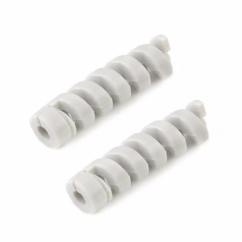 ตัวป้องกันสายชาร์จที่เก็บสายแบบคลิปหนีบม้วนสายเคเบิลประหยัดที่ชาร์จแบตเตอรี่โทรศัพท์ทำจากพลาสติกที่ผูกที่ยึดสายเคเบิลอเนกประสงค์แบบพกพา