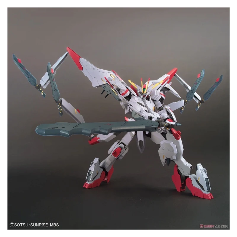 BandaiชุดสูทมือถือGundam Iron-Blooded Orphans Hg 1/144 Gundam Duan Baixingชุดประกอบชุดของขวัญของเล่นคอลเลกชันAction Figure