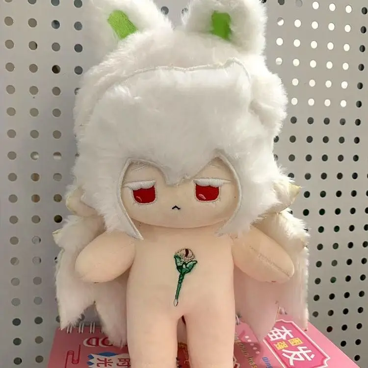 

Мягкая хлопковая кукла Cookie Run: Kingdom Lily Biscuit, 20 см, милые плюшевые игрушки для взрослых и детей, которые собирают подарки