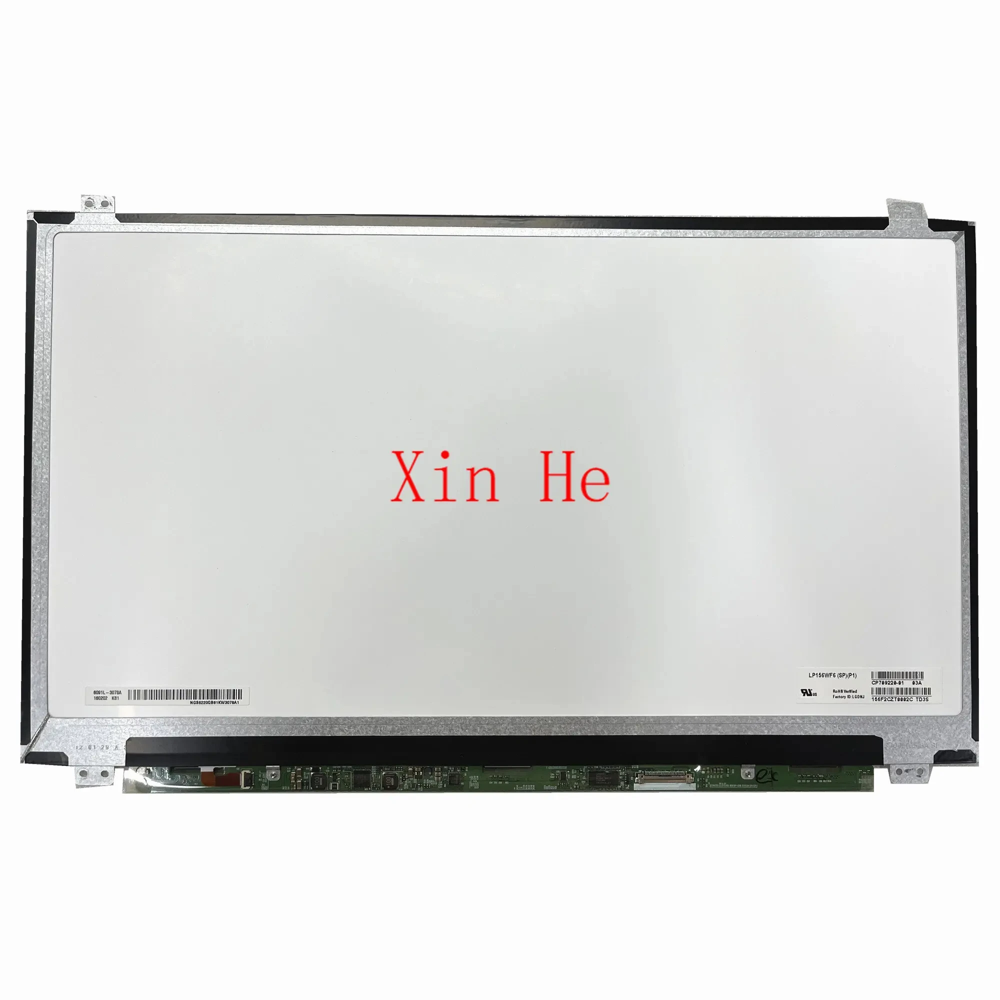 LP156WF6-SPP1 Fit LP156WF6-SPK1 SPL1 SPU1 SPH1 LP156WFC-SPN1 NV156FHM-N42 LP156WF4-SPL1 15.6'' IPS Laptop LCD Screen 30 PIN