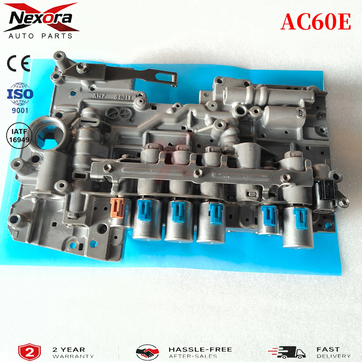 AC60 AC60E AC60F 6-Speed Hydraulic Valve Body With solenoids Assembly For Toyota Tacoma 2015-Up With or without Start-Stop