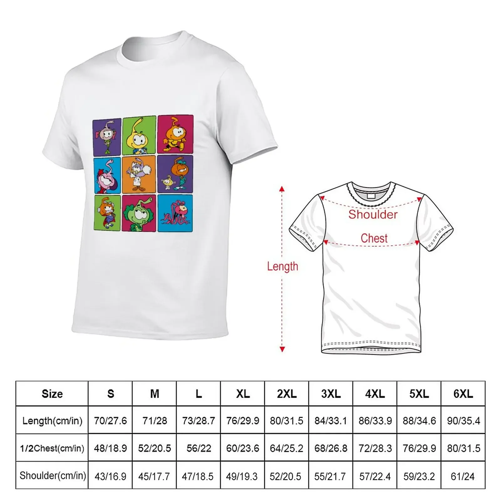 New Snorks Squares T-Shirt oversized t shirt graphic t shirt shirts graphic tees summer clothes t shirt for men