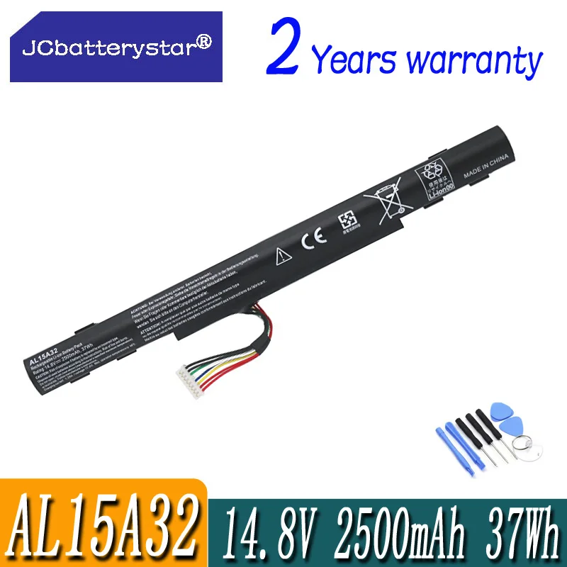 JC Original AL15A32 Laptop Battery For Acer Aspire E5-422G 472 E5-473 E5-473G E5-522 522G E5-532 E5-532T E5-573G E5-553G V3-574G