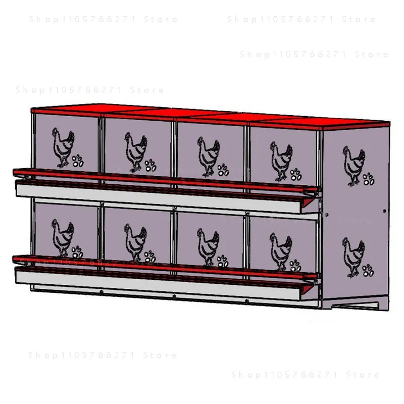 Chicken Nest Egg Laying Box Egg Laying Box Chicken Running Cage Chicken Cage Galvanized Durable Easy To Clean Cross-border
