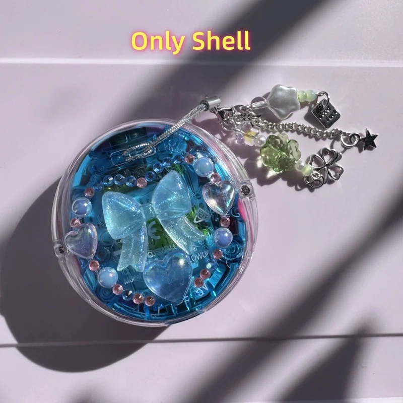 حافظة واقية مصنوعة يدويًا مناسبة لـ Tamagotchi الأصلي/Uni/V2/V6 الجنة الغطاء الواقي لجهاز ألعاب الحيوانات الأليفة ديكور هدية #2