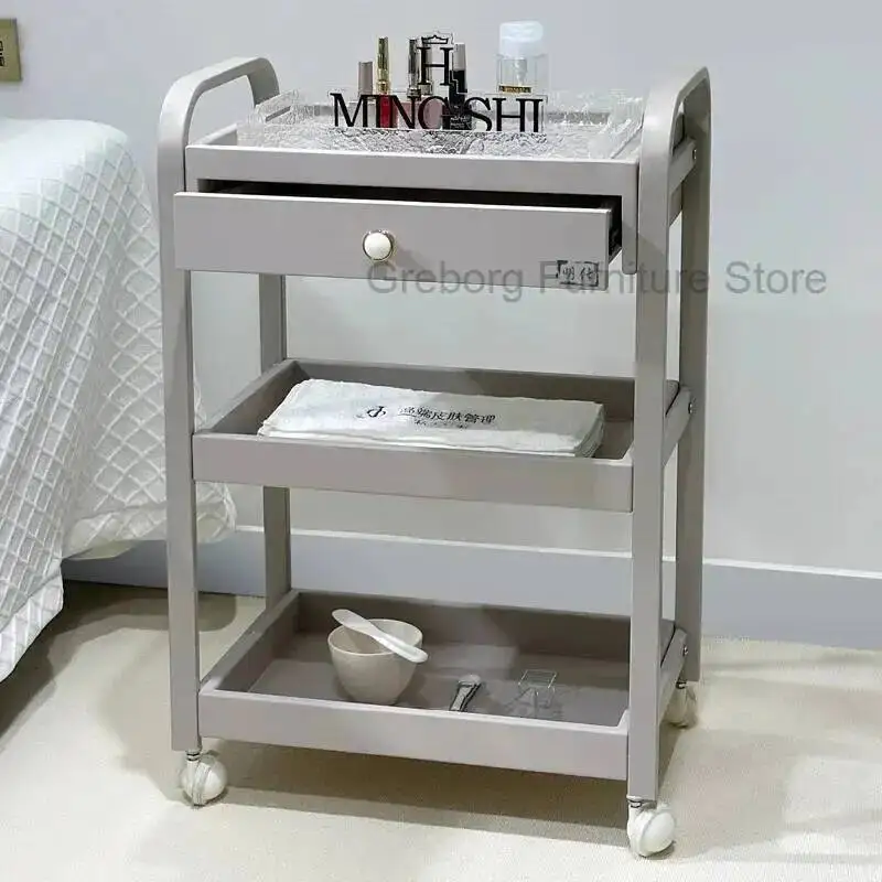 Trolley Storage Dressing Cart Roulette Cleaning Aesthetic Esthetician Furniture Beauty Pedicure Rolling Muebles Belleza Spa