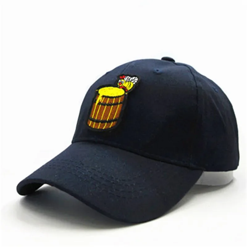 Four Seasons Cartoon Embroidery Cotton Baseball Cap Hip-hop Adjustable Snapback Hats for Men and Women 329
