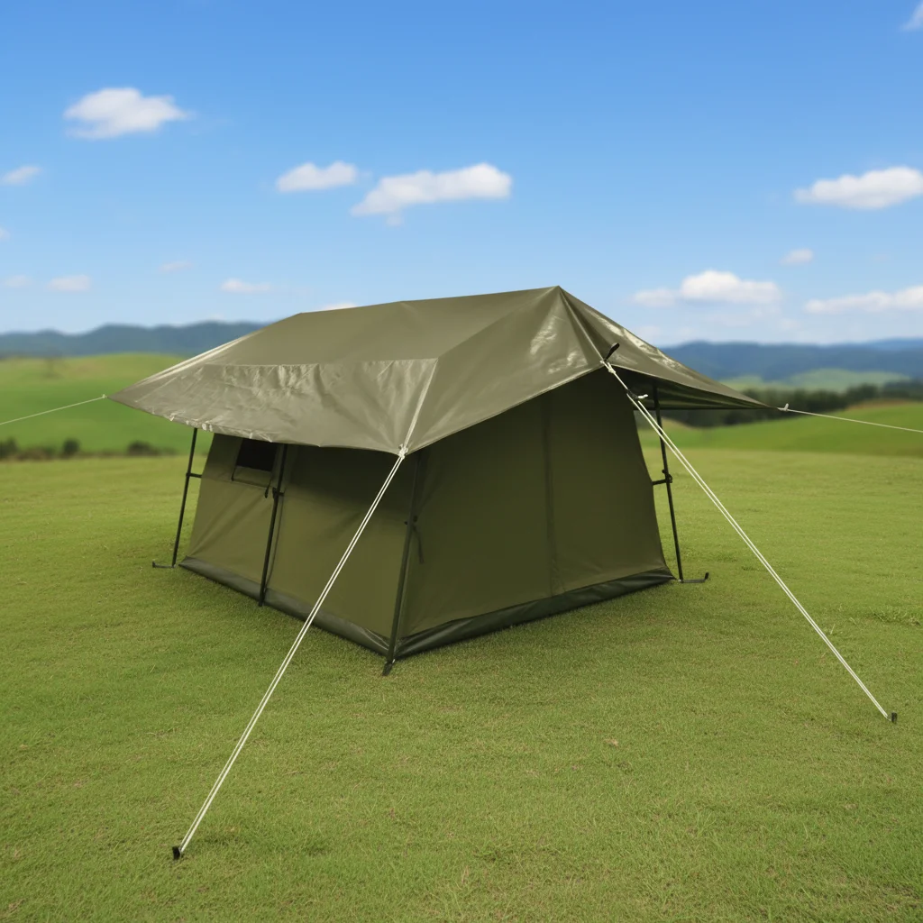 Size: 2.5x2 Meters. Portable Outdoor Foldable Tent for Sun protection and Rain Resistance, Suitable for Camping All Year Round