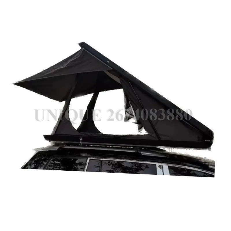 Aluminum Triangle Roof Top Tent for Camping, 4x4 Car Accessories, Outdoor Off-Road, 2.3m Widened Ladder