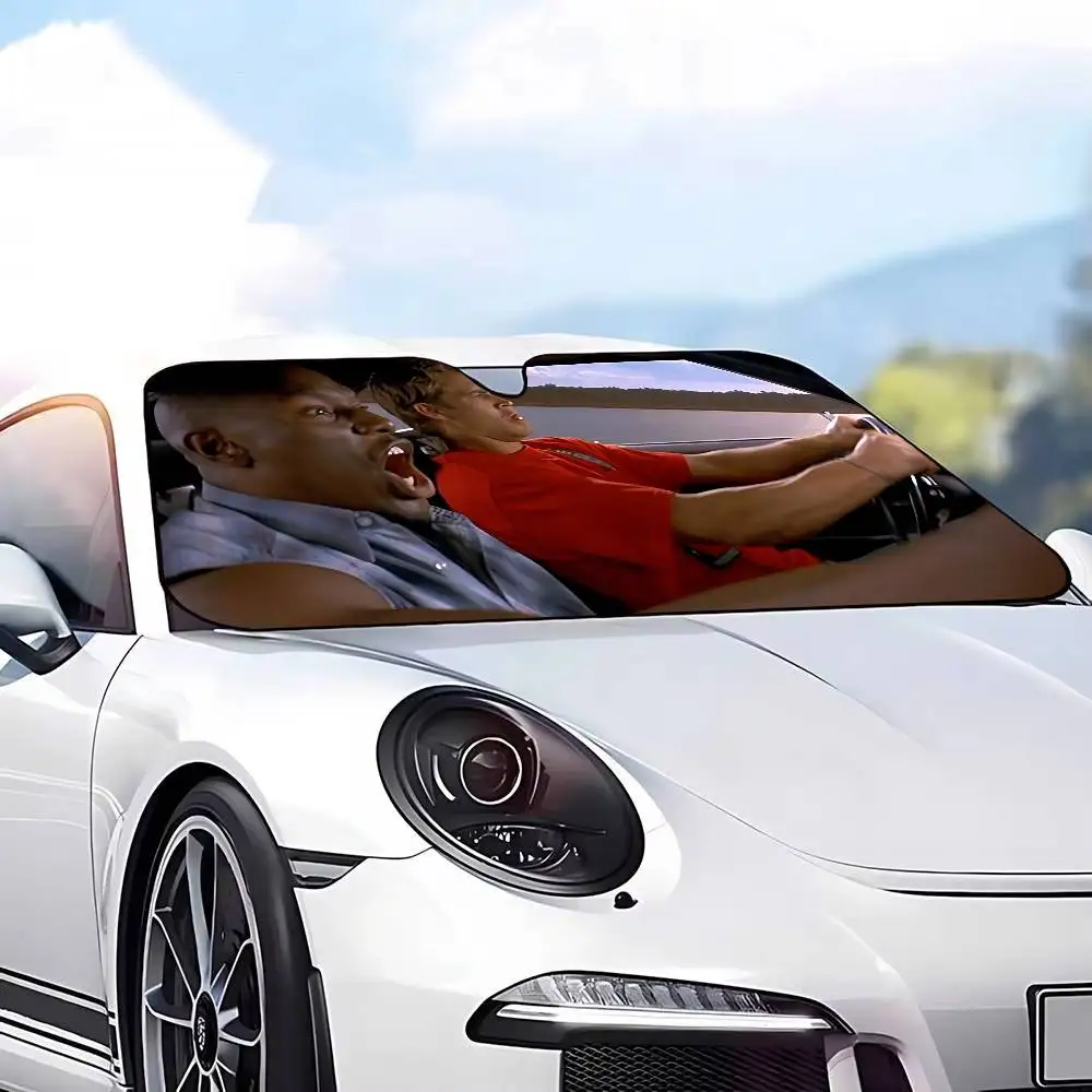 Movie F-Fast And F-Furious Car SunShade Windshield Cover UV Protection Auto Visor Accessories For Cars view 5