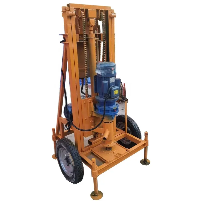 Hydraulic Borehole Drilling Machine Portable Water Well Drilling Rig Price