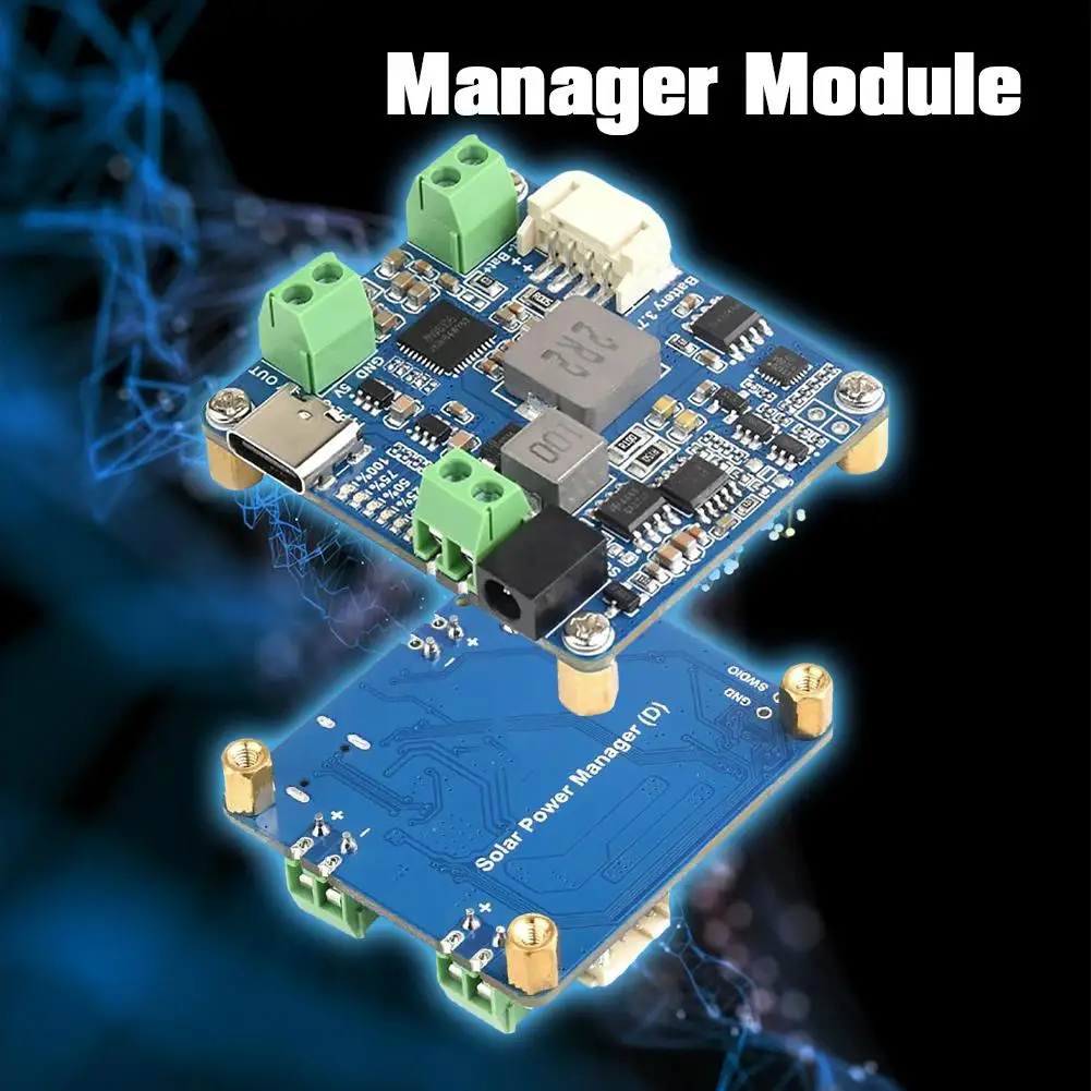Modulo di gestione dell\'energia solare D per pannello solare 6 ~ 24V per Arduino Jetson/Raspberry Pi per la ricarica della batteria al litio con