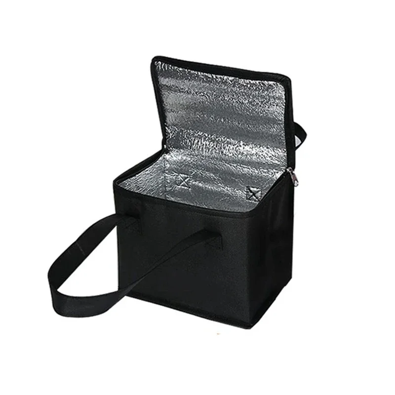 

Portable Food Delivery Bag Lunch Cooler Bag Folding Insulation Picnic Ice Pack Food Thermal Bag Drink Carrier Insulated Bags