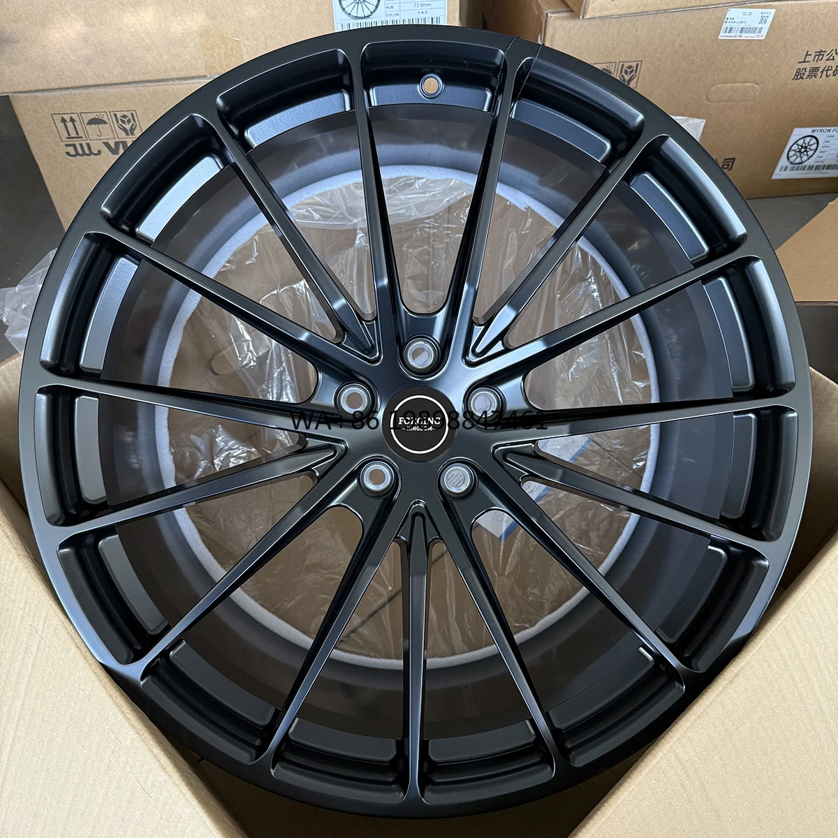 

Custom One-Piece Forged Wheel Hub High Performance 17-24 Inch Matte Black Car Wheels Made From Aluminium Alloy 40mm ET 25mm PCD
