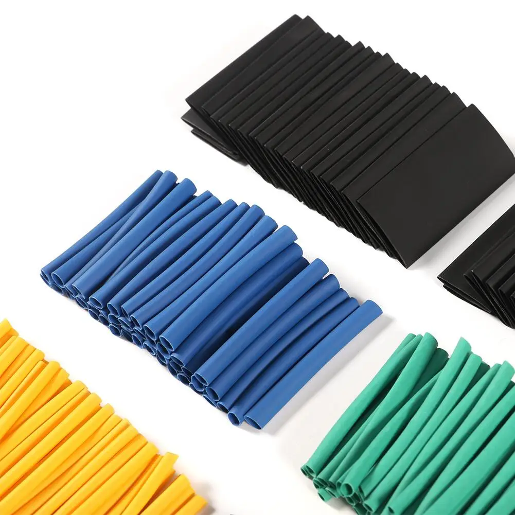 328 Chiếc Polyolefin Cách Nhiệt Ống Co Nhiệt Dạng Áo Ống Quấn Dây Assortment Co Ống Quấn Dây Cáp Tay Bộ Hot