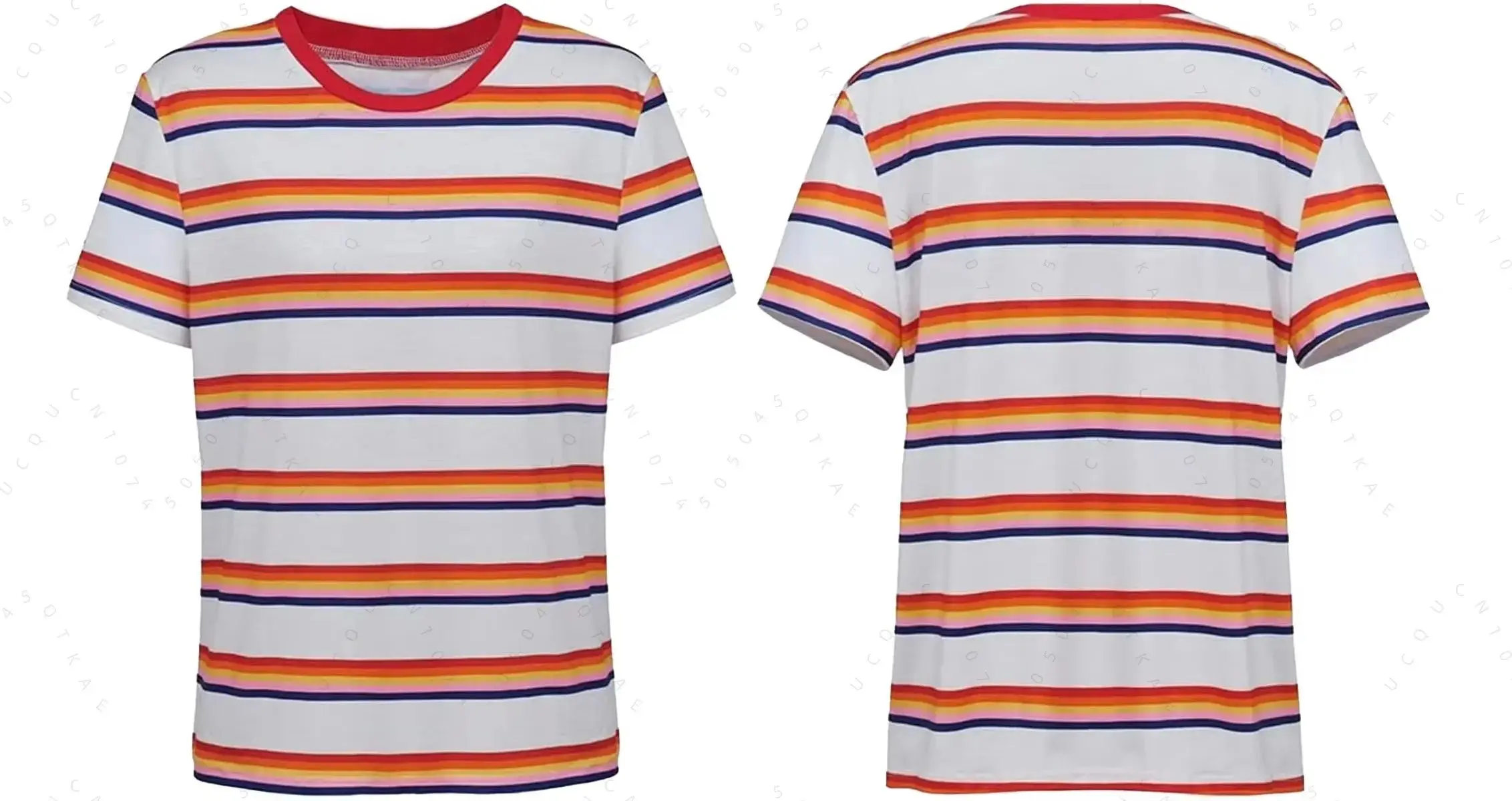 2026 Max Mayfield Character Halloween Costume Max Striped T-shirt Ladies Fashionable and Casual Streetwear Children Party Tshirt