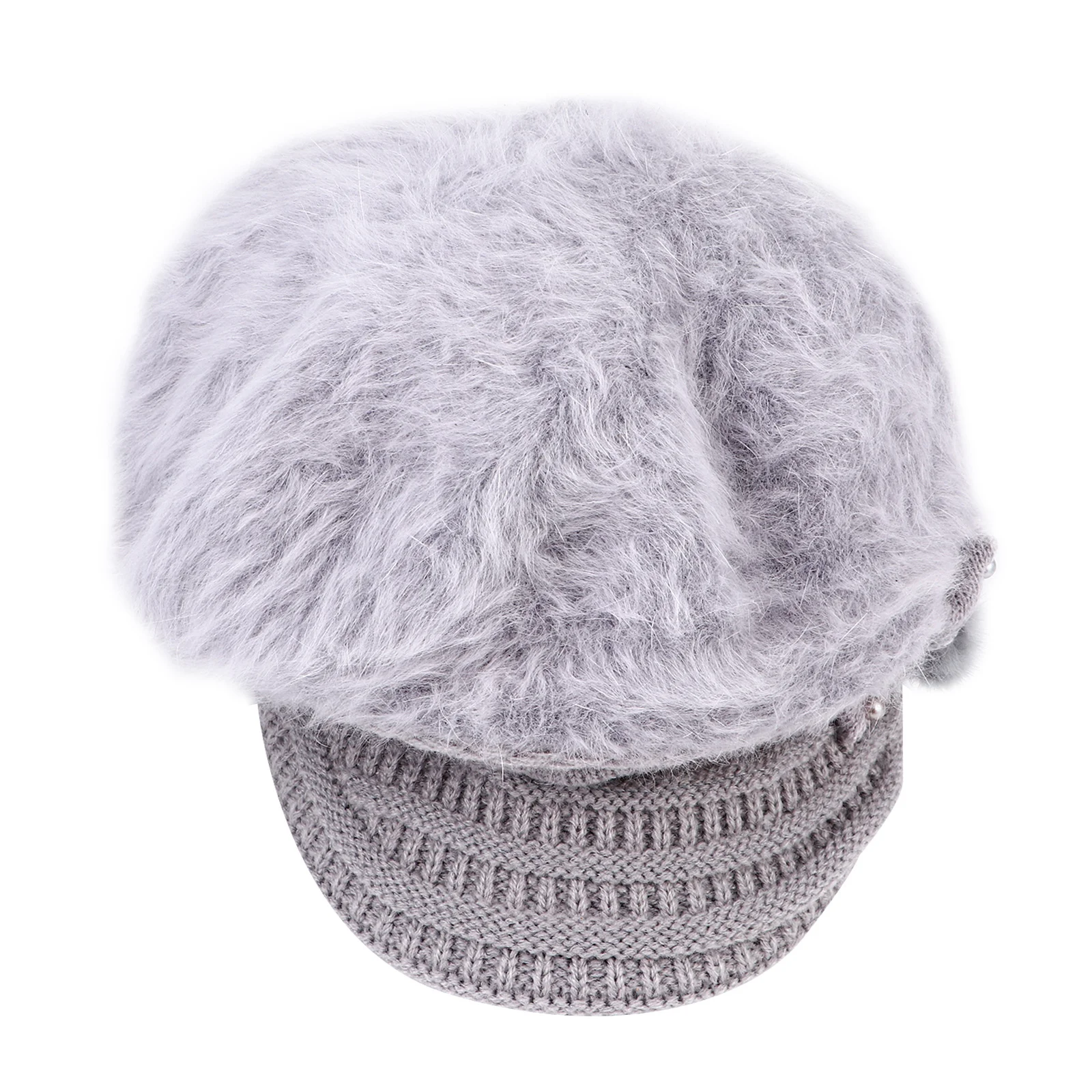 

1Pcs Warm Knitted Peaked Hat Female Beanie Cap Soft Comfortable Fashion Winter Hat Autumn Wear Knitted Caps Lovely Beanie Cap