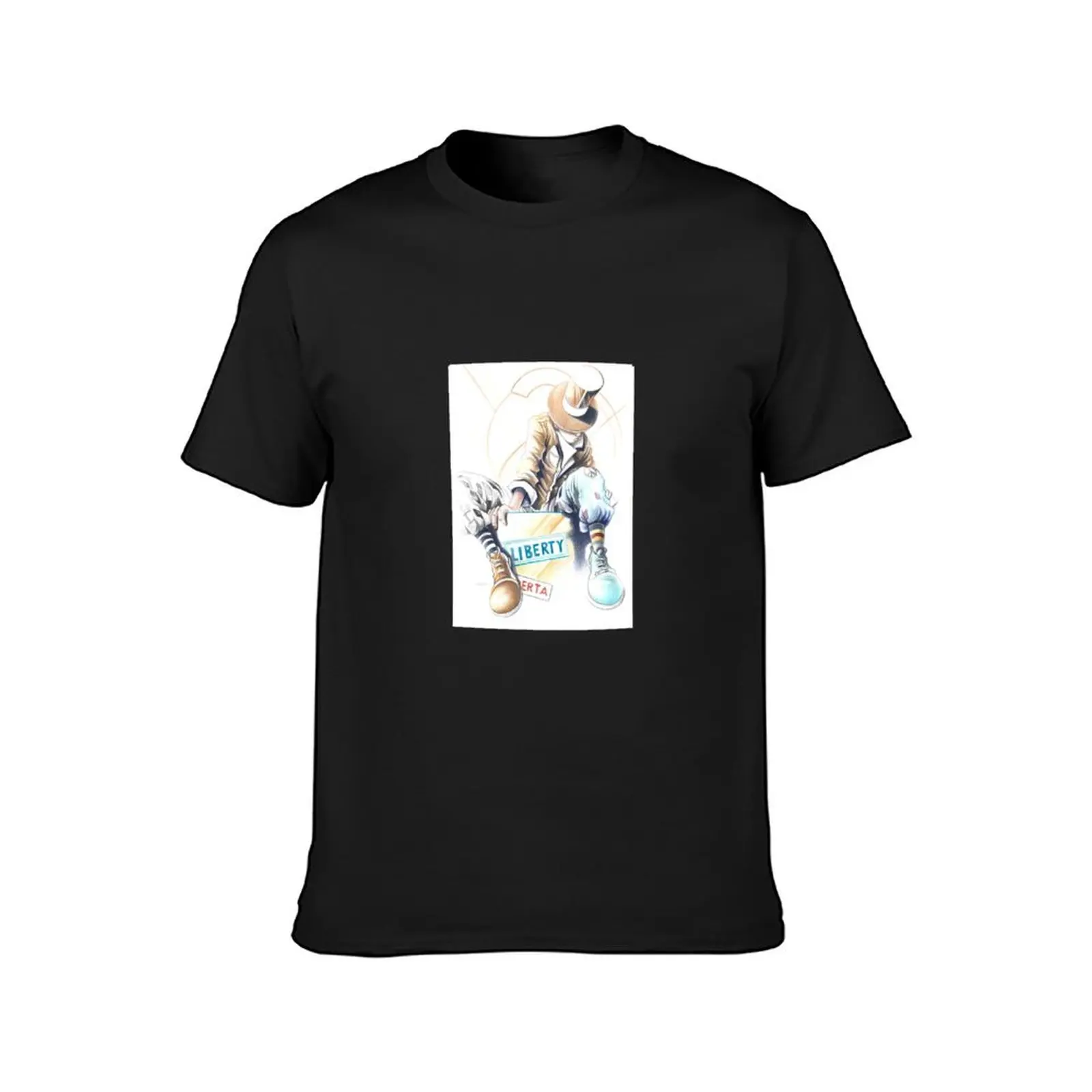 Magician LIBERTY T-Shirt customs design your own Blouse cute tops t shirts for men graphic