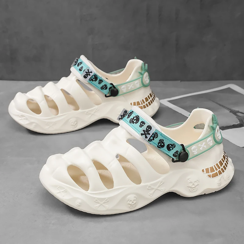 

Fashion Men's Slippers EVA Light Comfortable Breathable Casual Sandals Men Shoes Slides Men's Sandals Thick Soles New Large Size