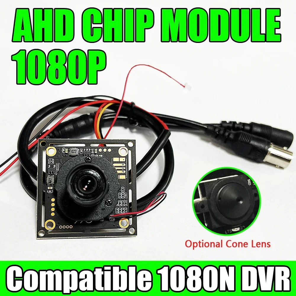 

4in1 3000TVL 1.8mm Fish-Eye Lens Large 1080P Mini Cctv Chip Module AHD Camera Set Complete Monitoring Circuit Board Compatible