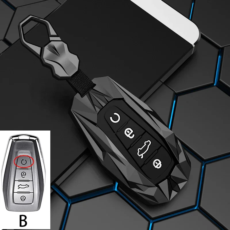 

Zinc Alloy Car Remote Key Case Cover Shell For Geely Coolray 2019-2020 Atlas Boyue NL3 Emgrand X7 EX7 SUV GT GC9 Borui Accessor